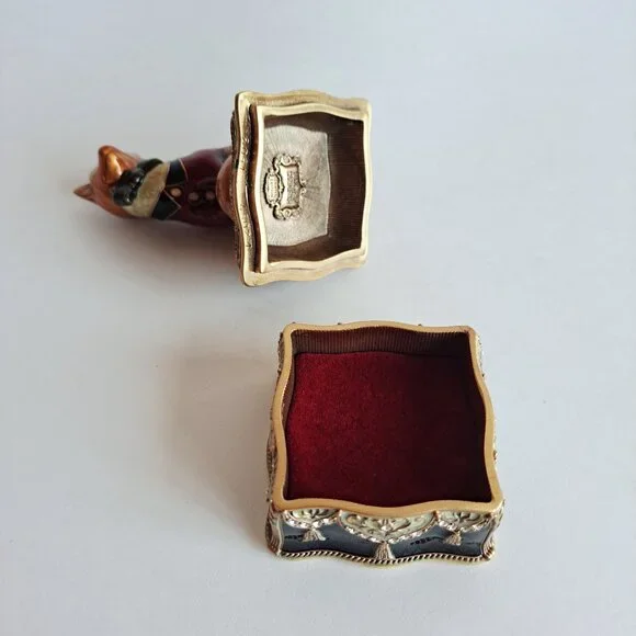 New Edgar Berebi Limited Edition Marcel Fox Box Collectible Jewelry Box